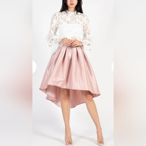 Honey Taffeta Skirt - Picture 1 of 16